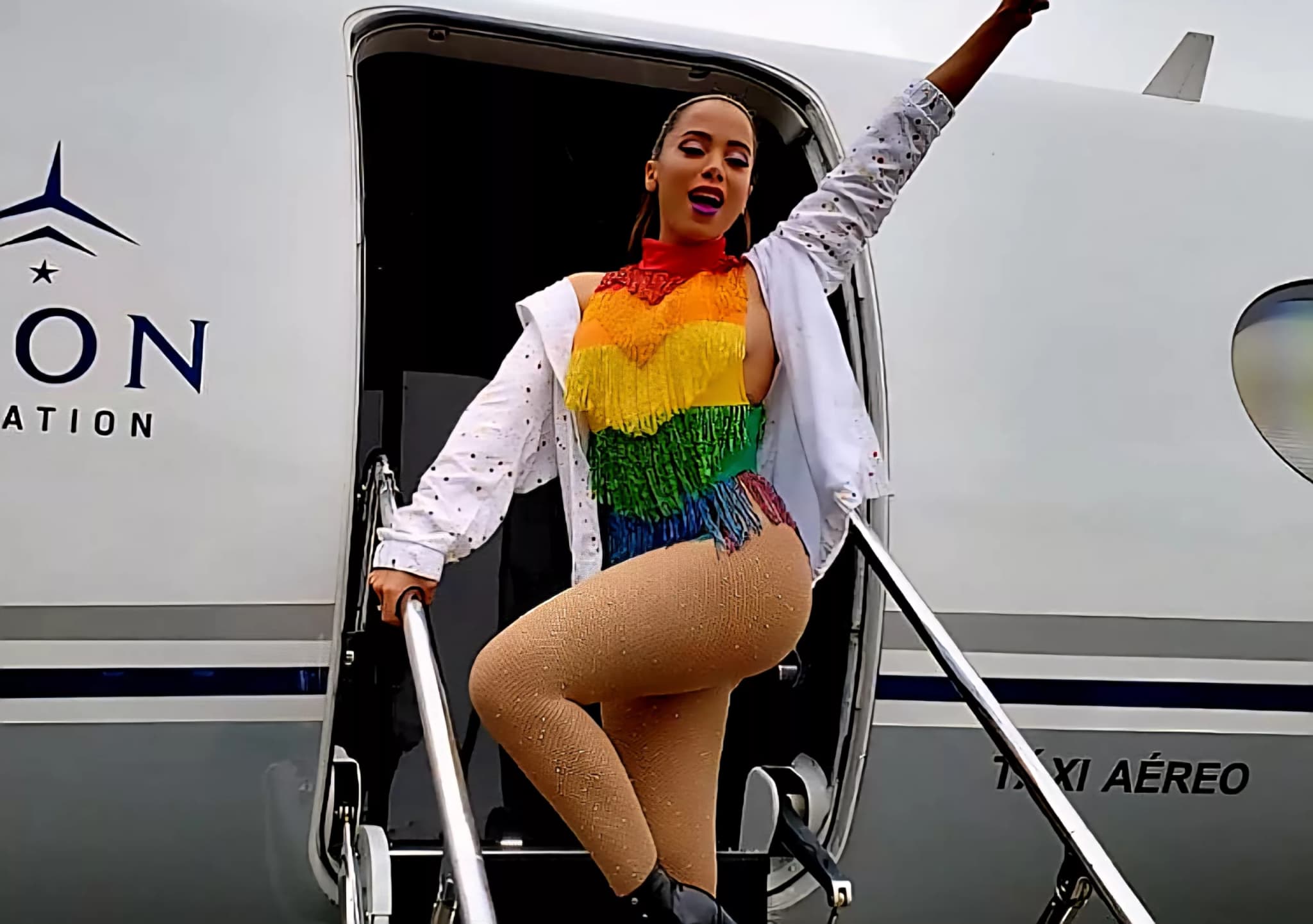 Avião da Anitta